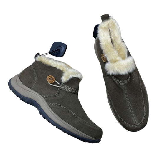 Boots Ankle Flats By Easy Spirit In Green, Size:5.5