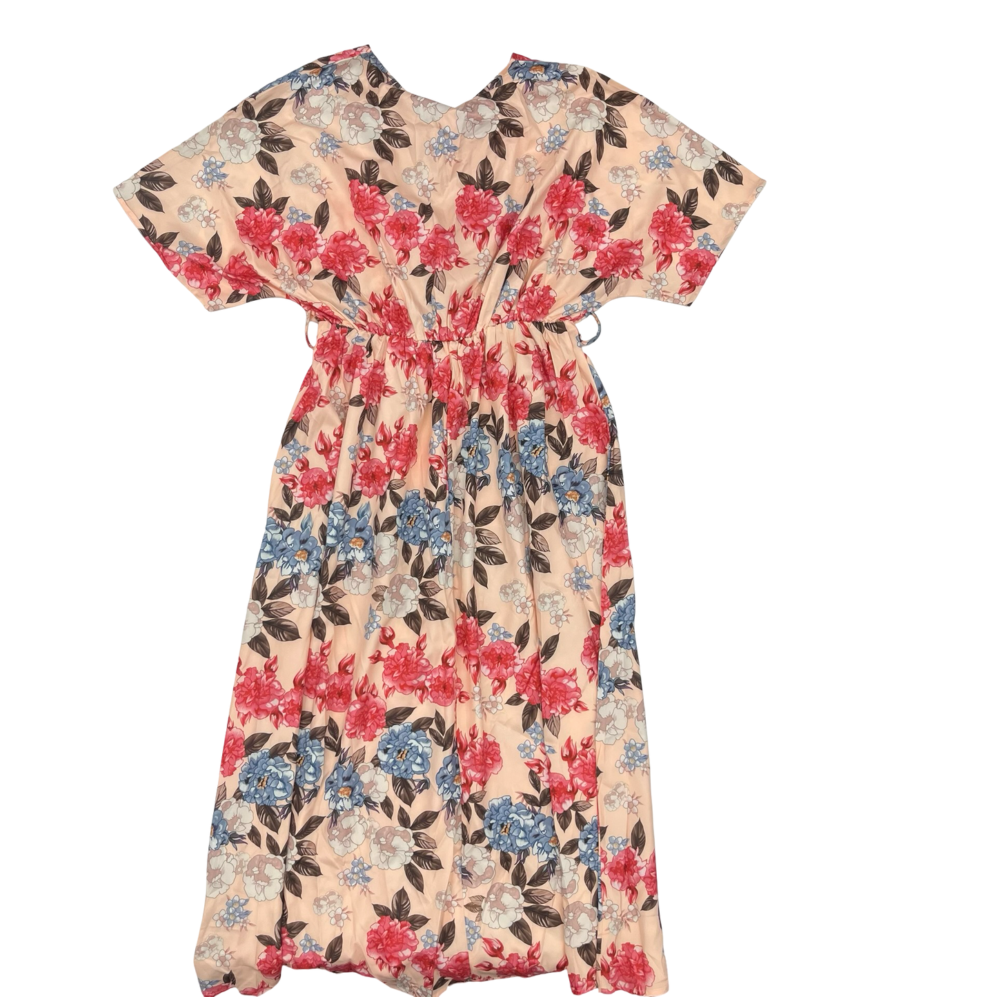 Dress Casual Midi By Noracora In Floral Print, Size:M