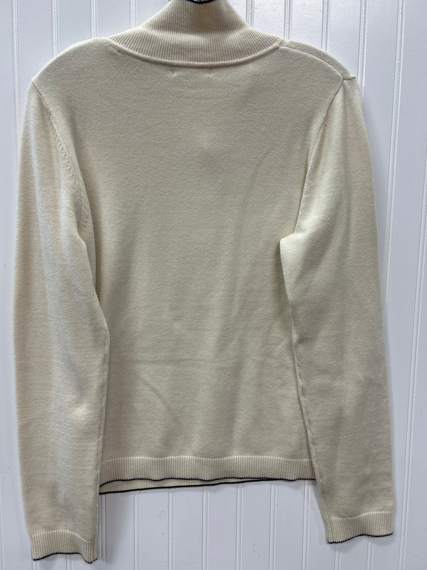 Top Ls By Max Studio In Cream, Size:L