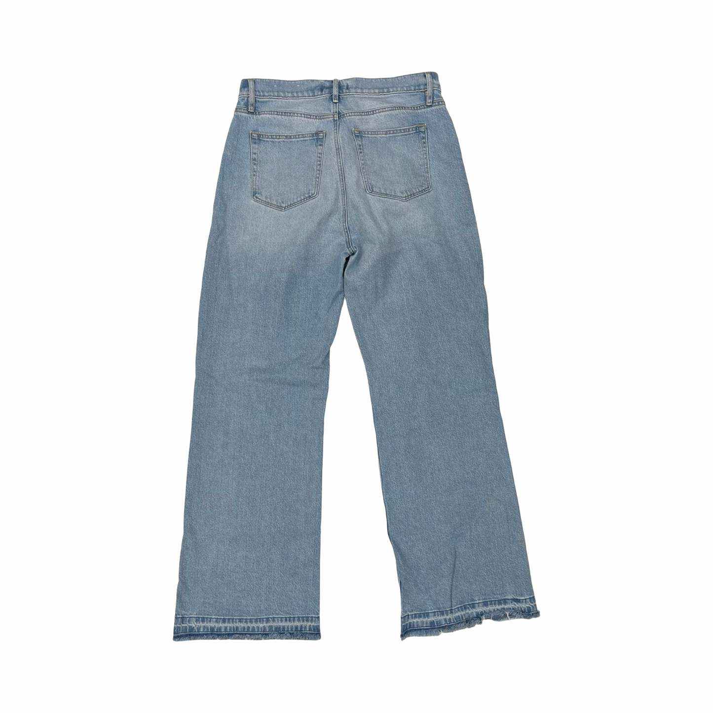 Jeans Wide Leg By Loft In Blue Denim, Size:6