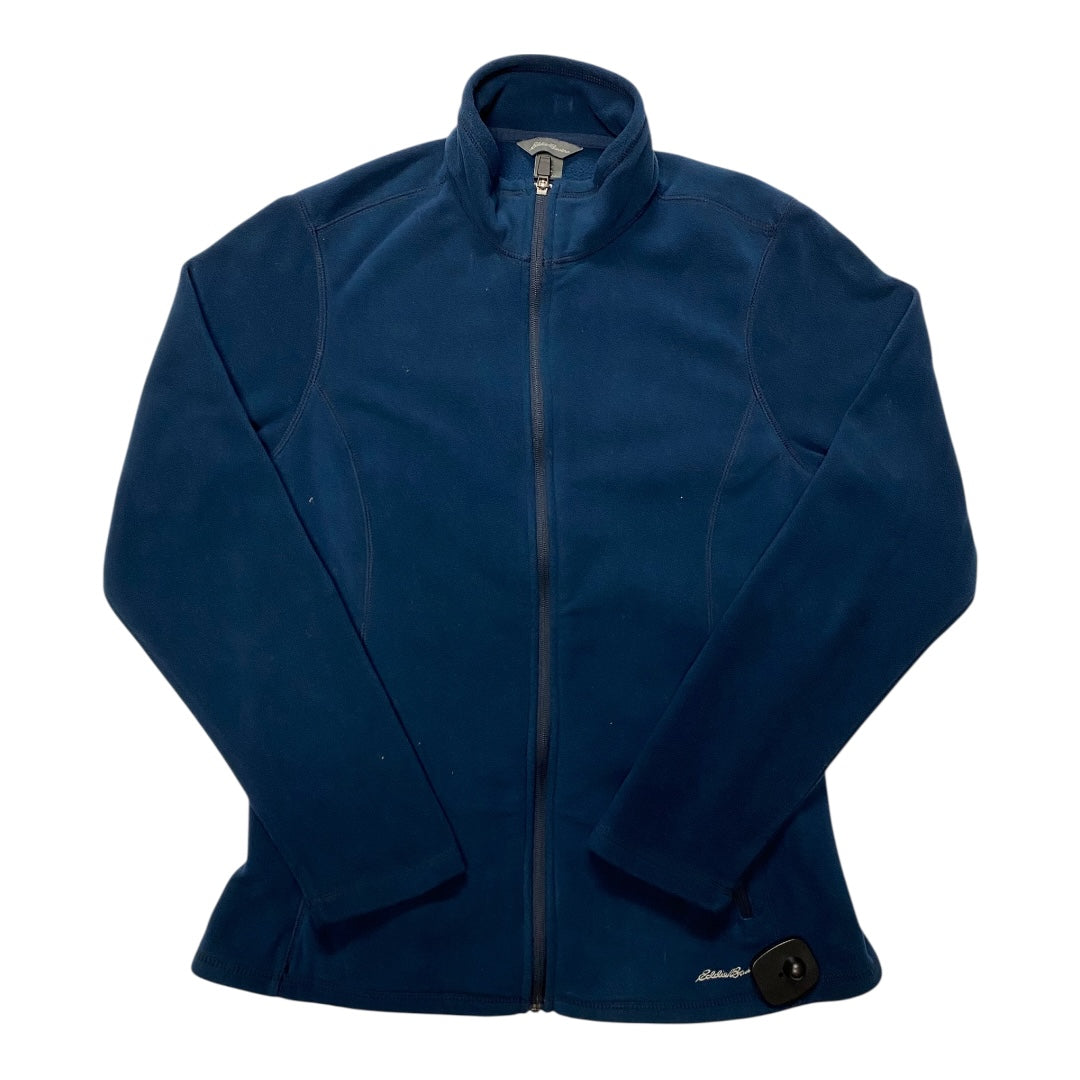 Sweatshirt Collar By Eddie Bauer In Blue, Size:M