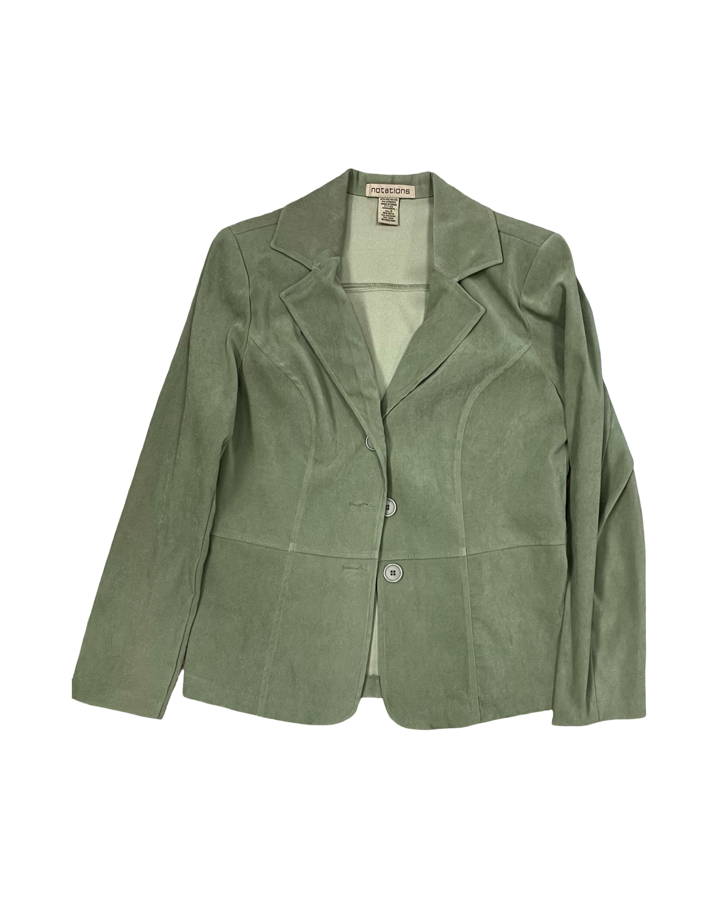 Blazer By Notations In Green, Size:S