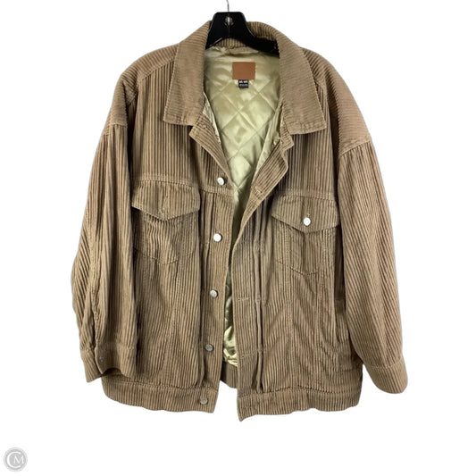 Jacket Other By Bdg In Brown, Size: L
