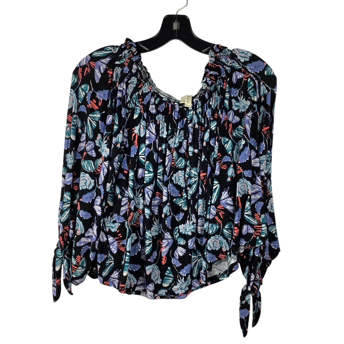 Top Long Sleeve By We The Free In Floral Print, Size: S