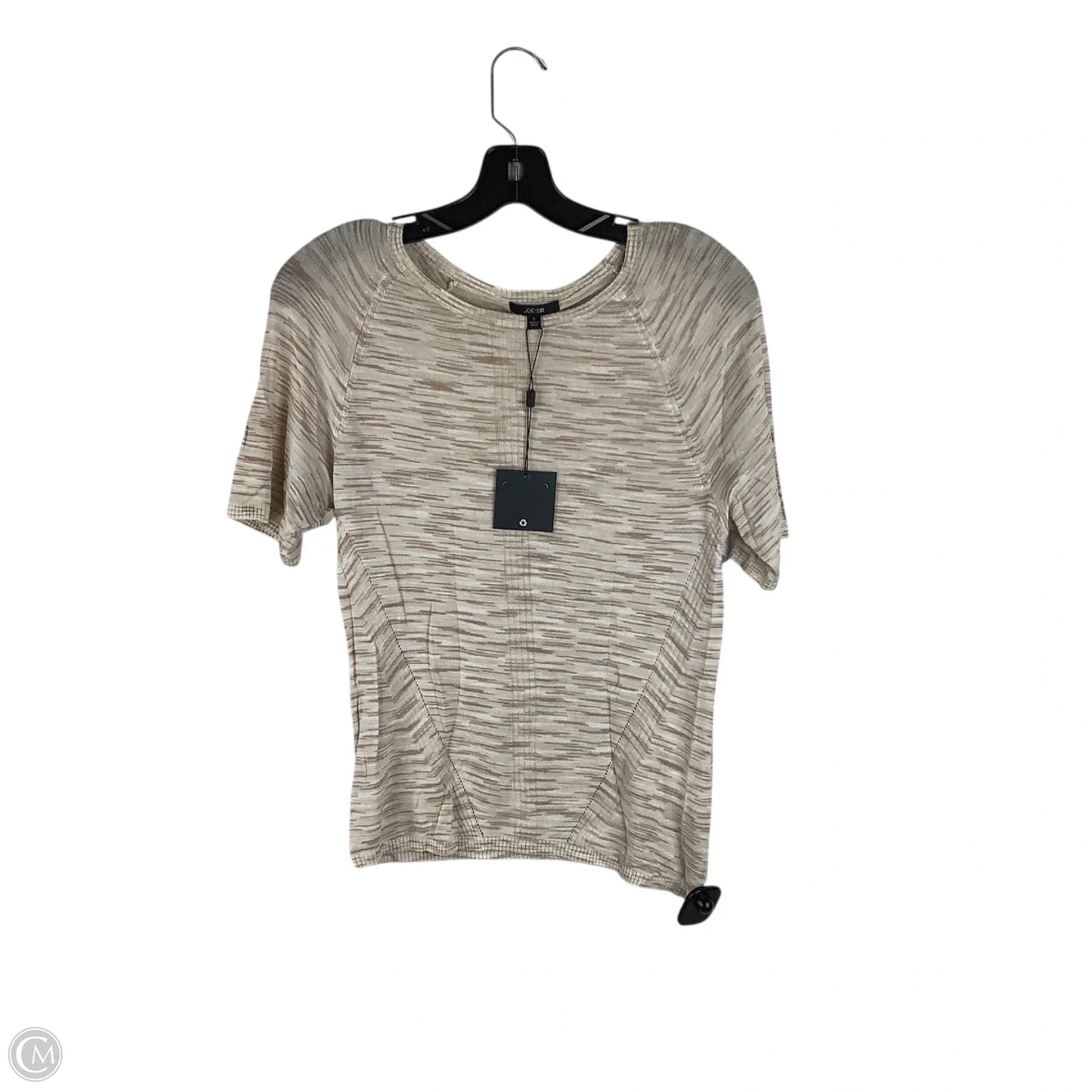 Top Short Sleeve By Joes Jeans In Tan, Size: S