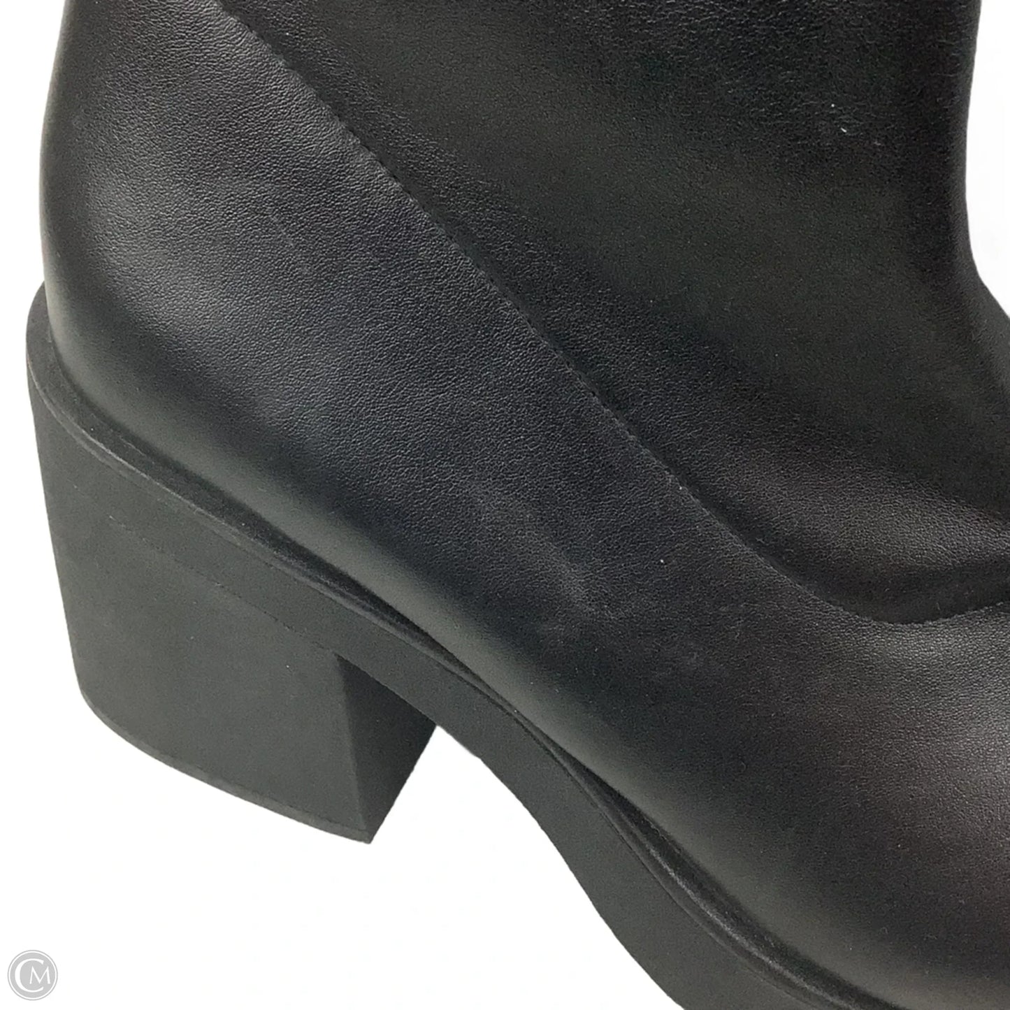 Boots Ankle Heels By A New Day In Black, Size: 10