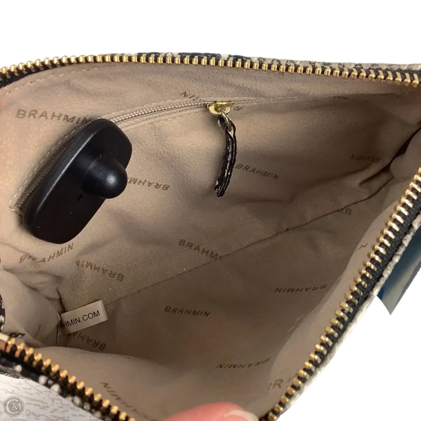 Wristlet Designer By Brahmin, Size: Large