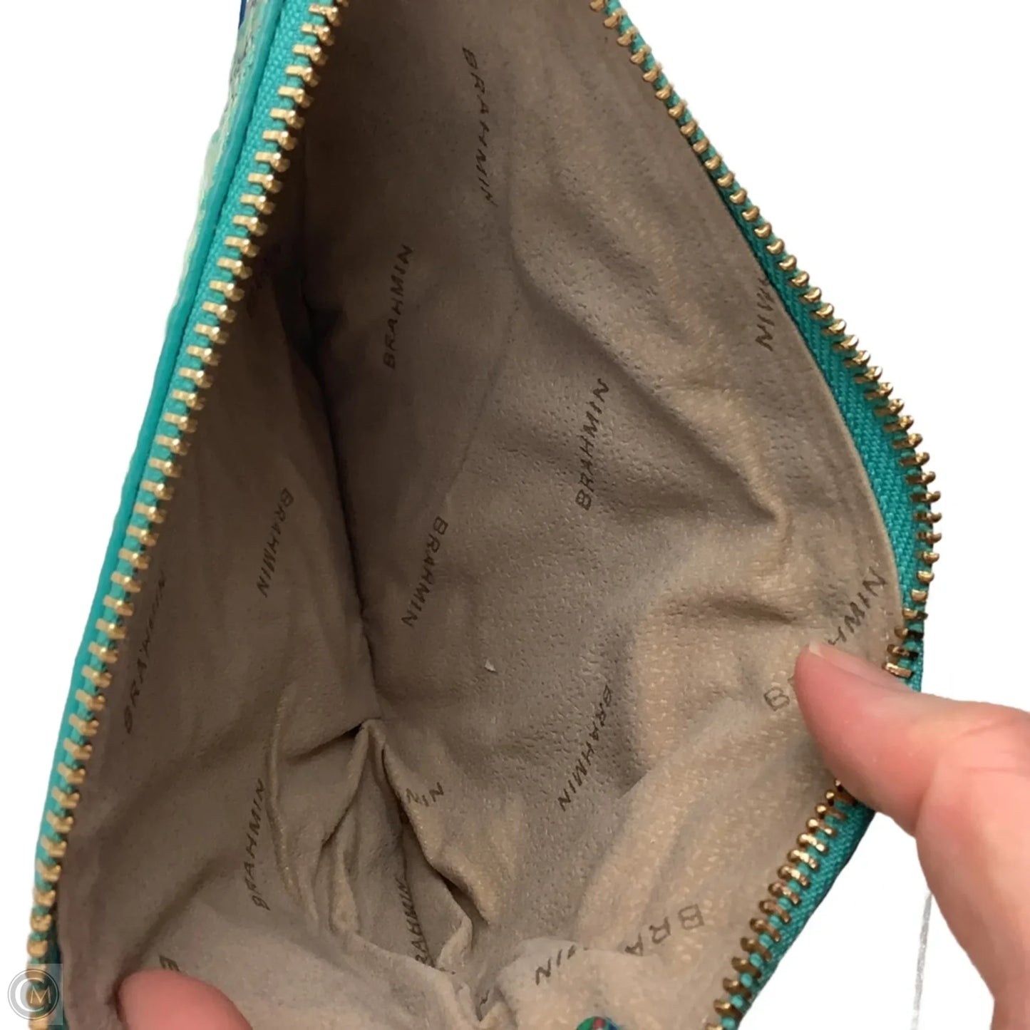 Wristlet Designer By Brahmin, Size: Large