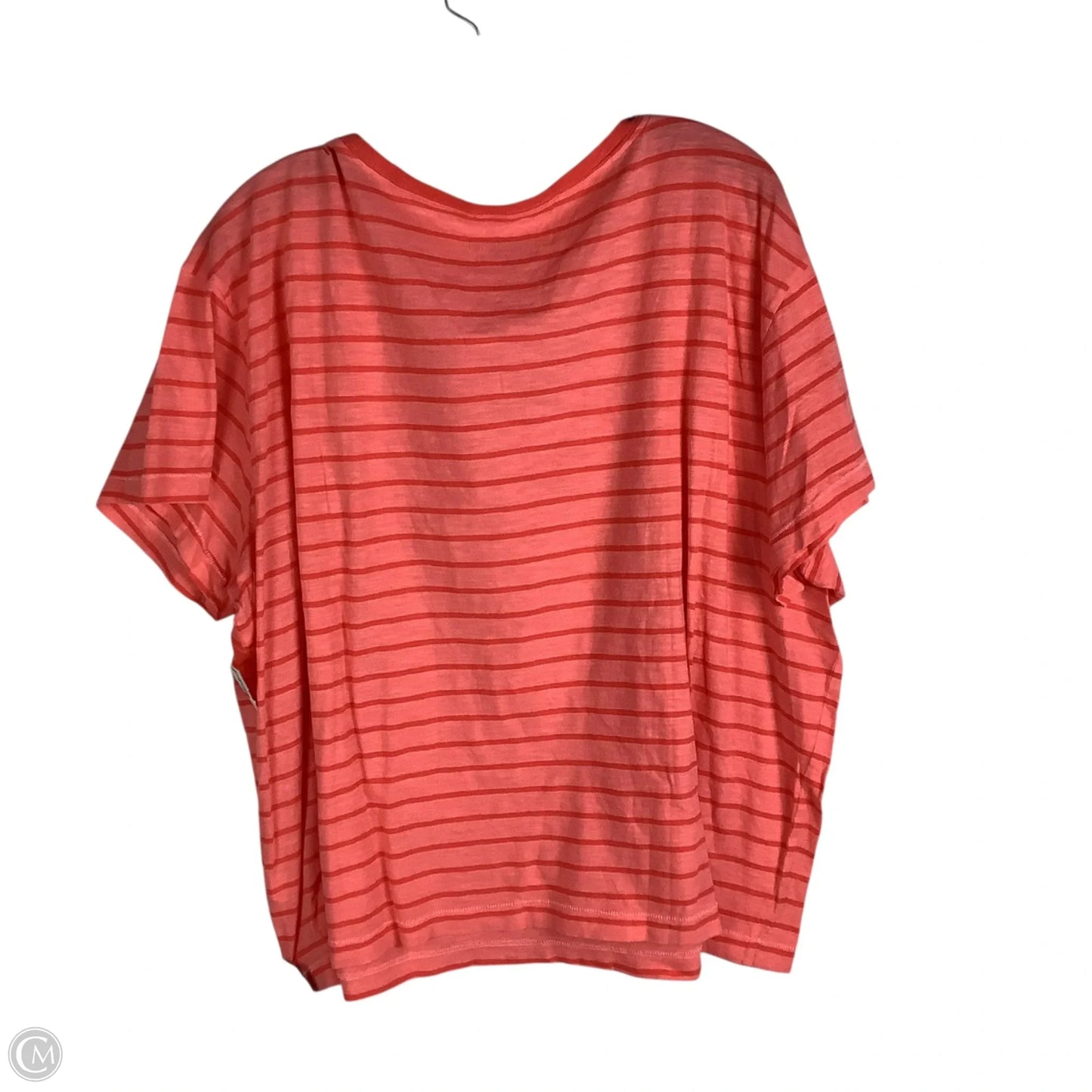 Top Short Sleeve Basic By Vineyard Vines In Striped Pattern, Size: 2x