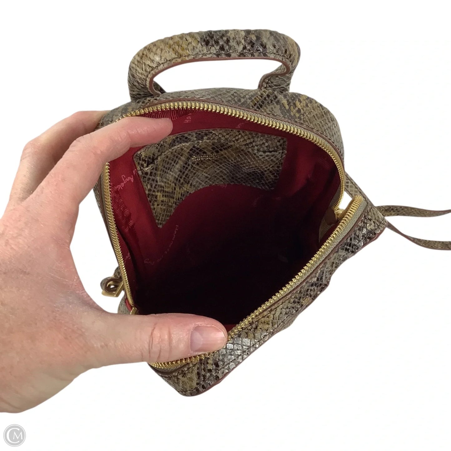 Backpack Leather By Hammitt, Size: Small