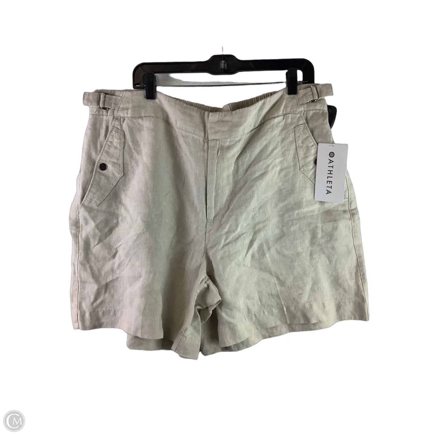 Athletic Shorts By Athleta In Tan, Size: 18