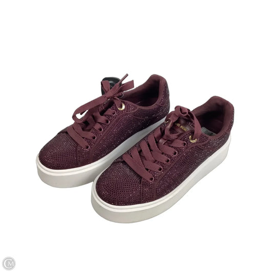 Shoes Sneakers By Michael By Michael Kors In Maroon, Size: 7.5
