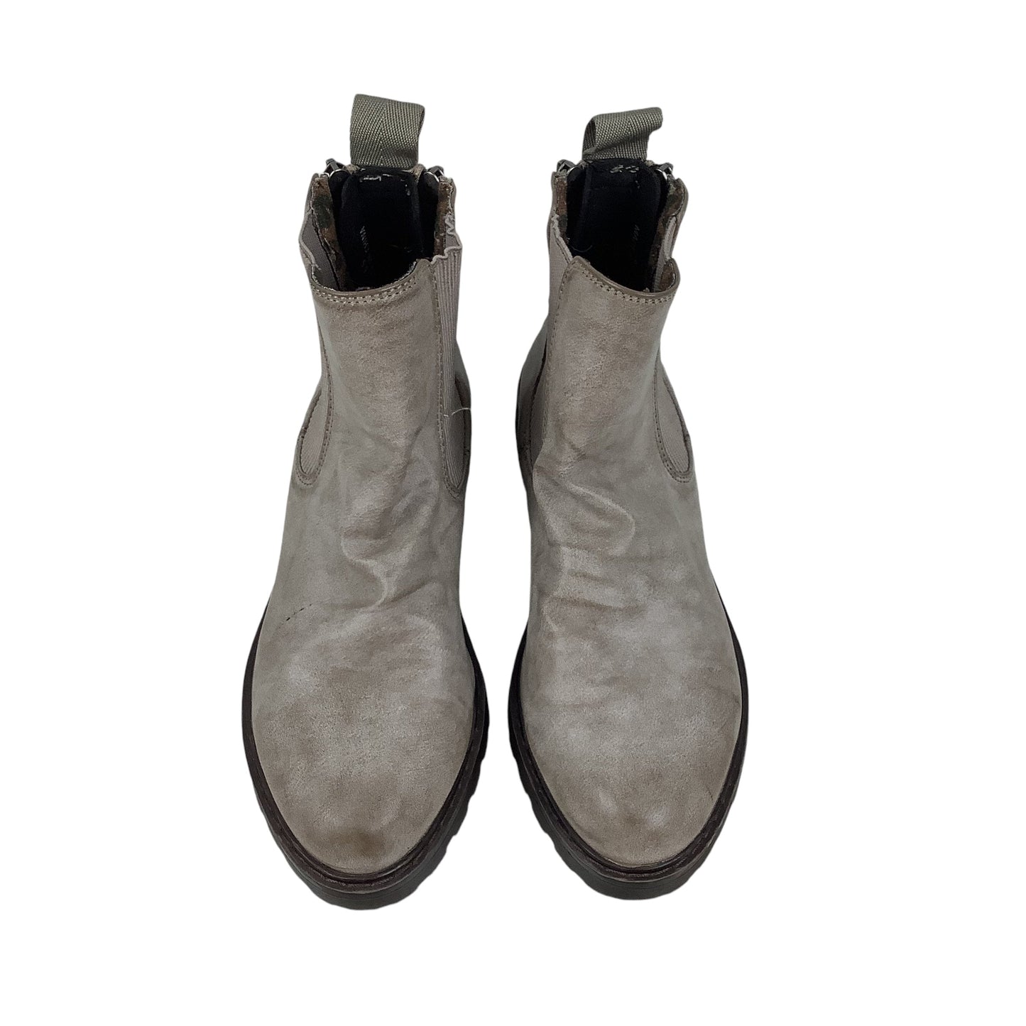 Boots Ankle Flats By Blowfish In Grey, Size: 6.5