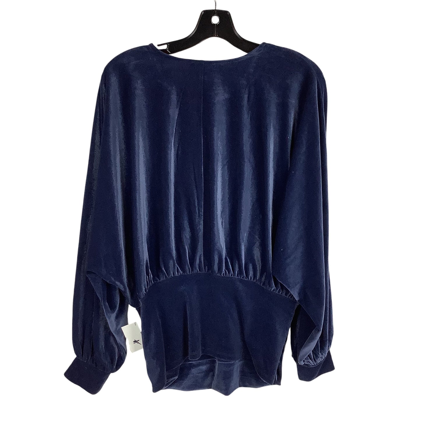 Top Long Sleeve By Express In Navy, Size: M