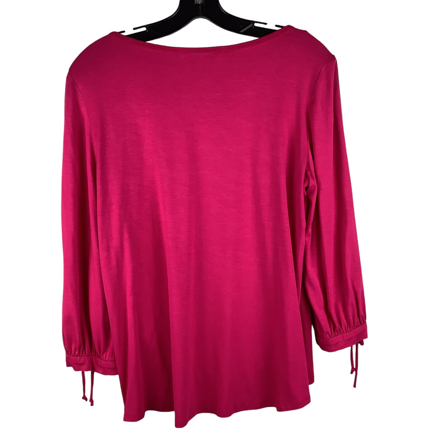 Top Long Sleeve Designer By Trina Turk In Pink, Size: S