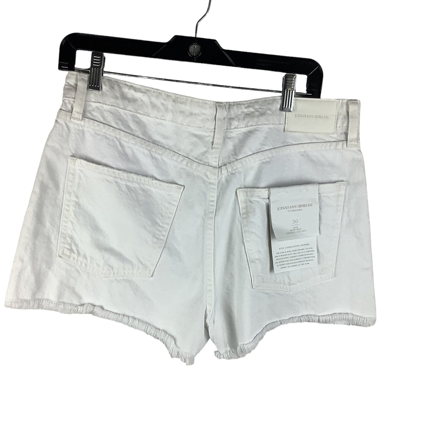 White Denim Shorts Cmb, Size 8