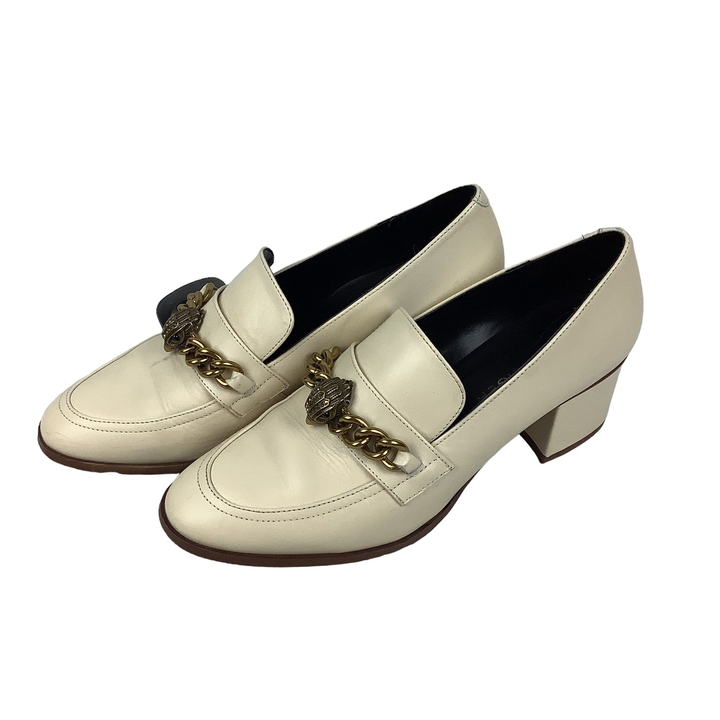 Shoes Designer By Kurt Geiger In Cream, Size: 9.5 (40)