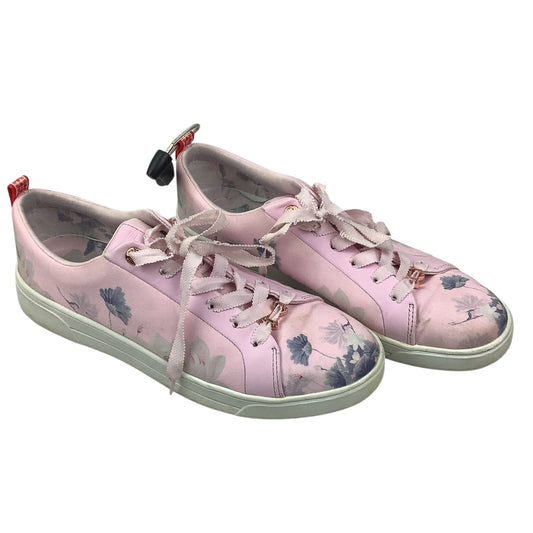 Shoes Designer By Ted Baker In Pink, Size: 9