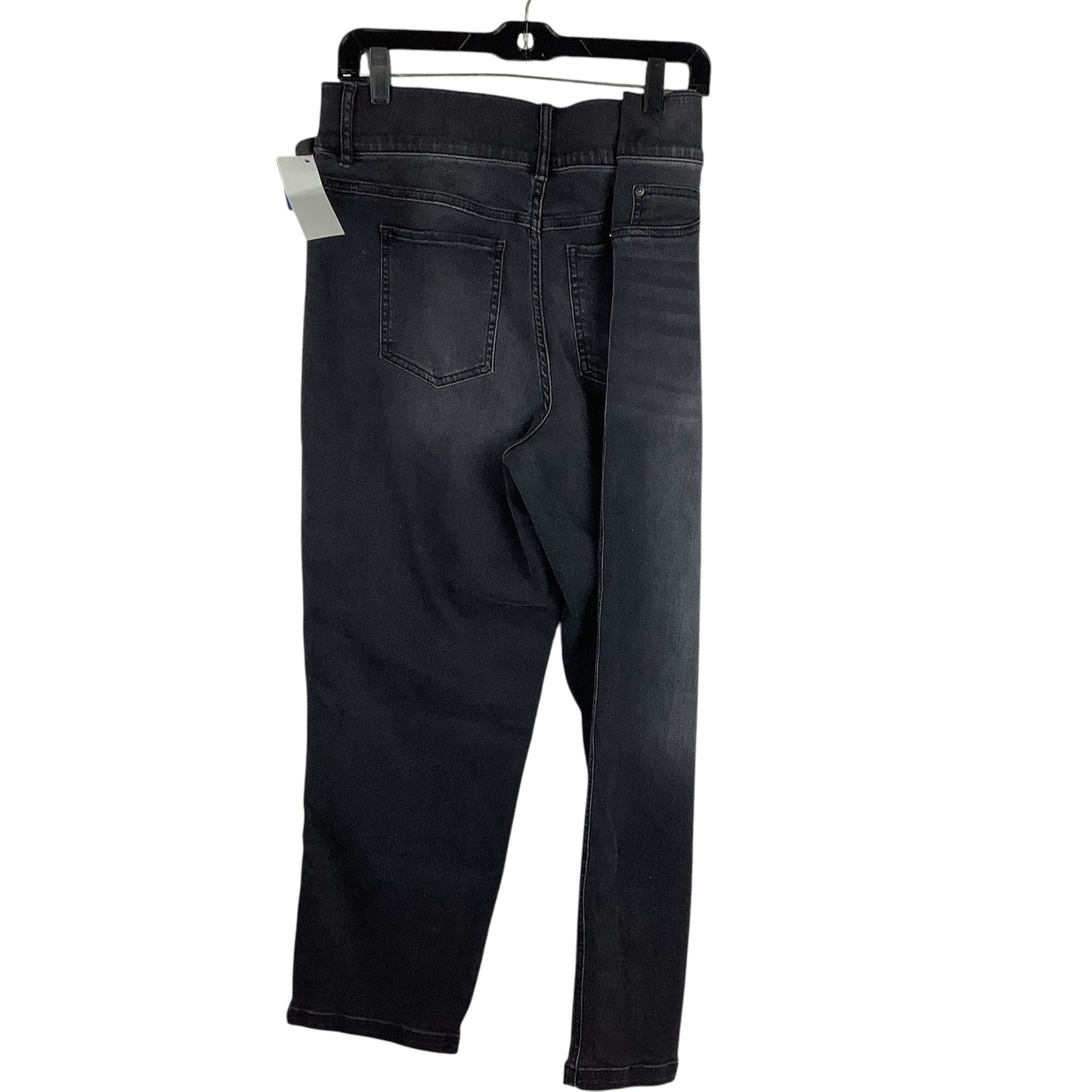 Pants Designer By Spanx In Black Denim, Size: 1x