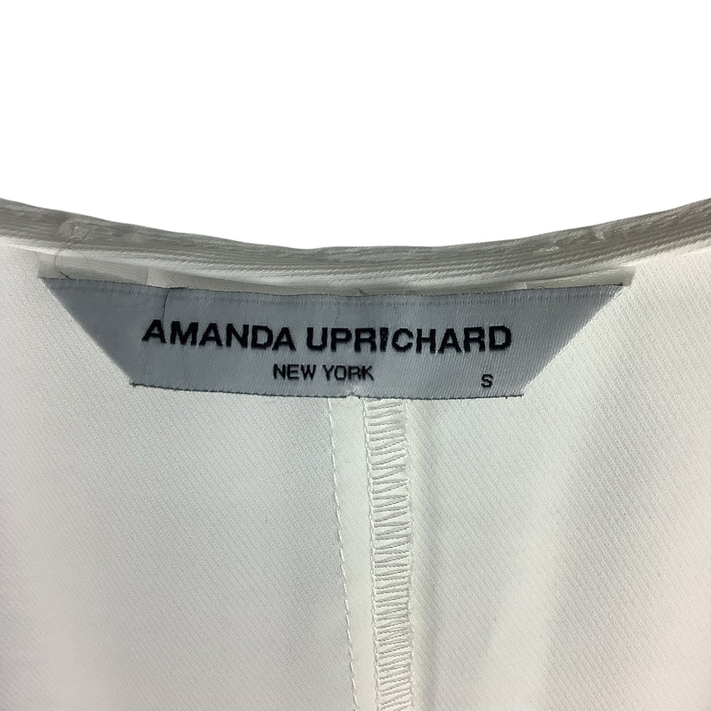 Dress Designer By Amanda Uprichard In White, Size: S