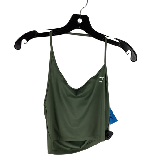 Athletic Tank Top By Gym Shark In Green, Size: M