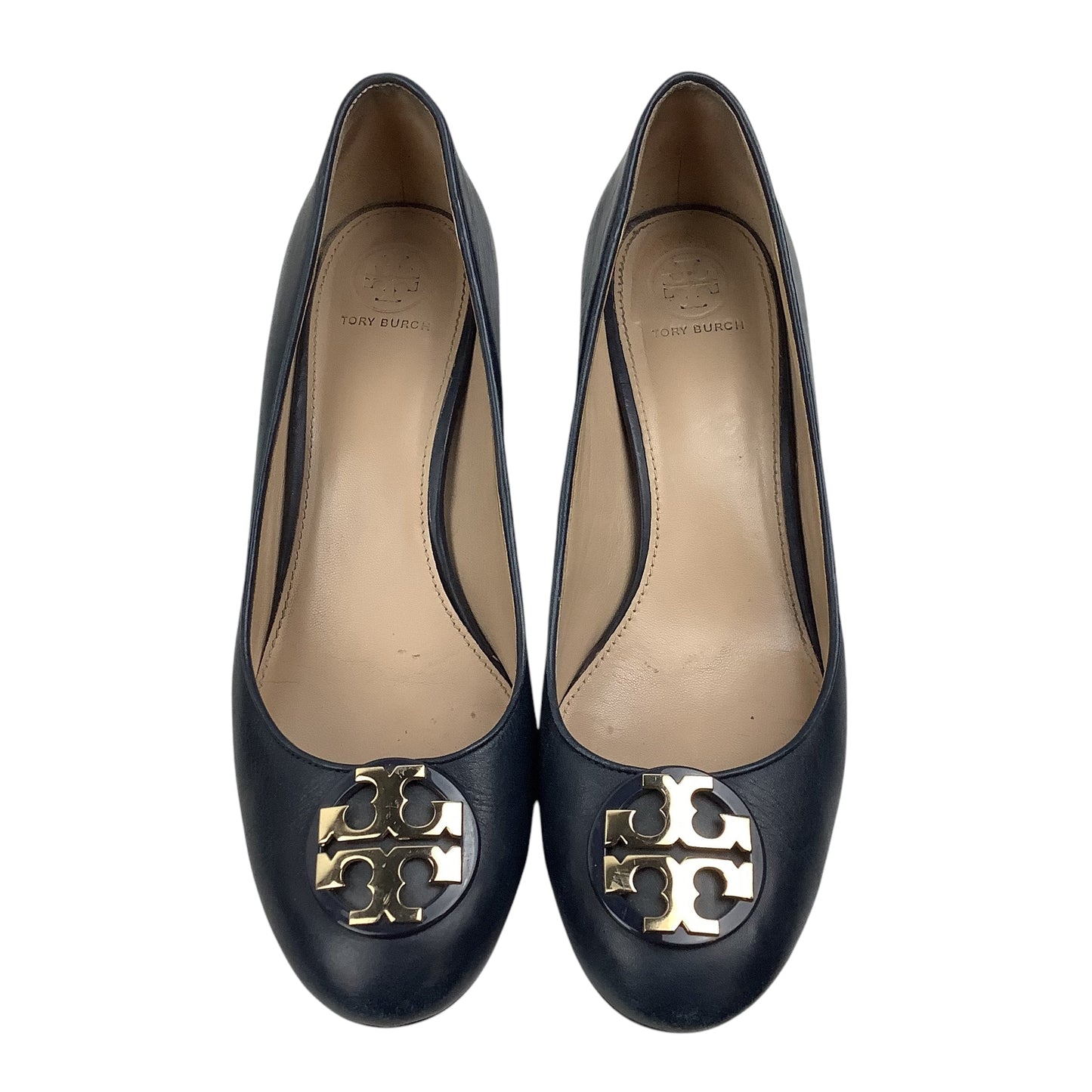 Shoes Designer By Tory Burch In Navy, Size: 8.5