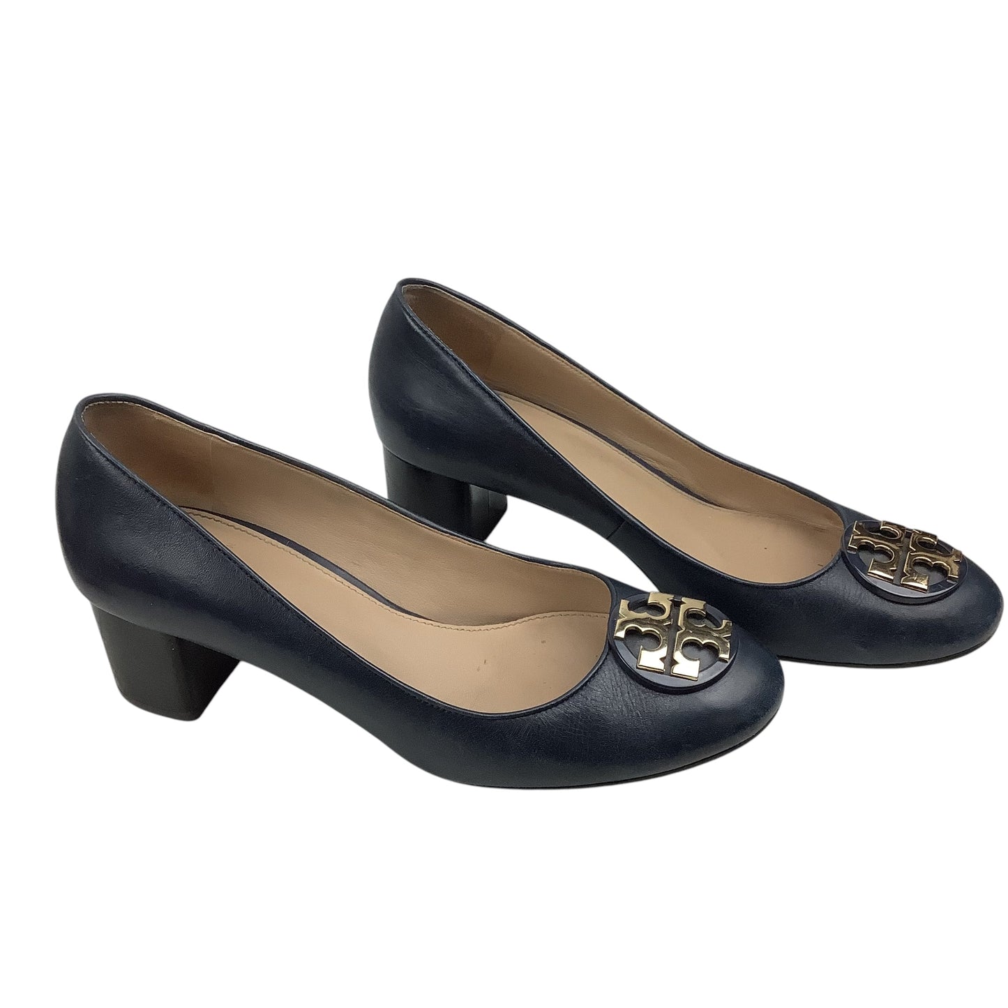 Shoes Designer By Tory Burch In Navy, Size: 8.5