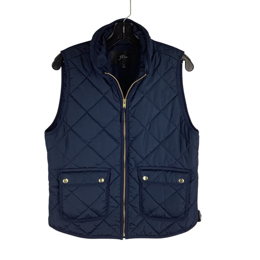 Vest Puffer & Quilted By J. Crew In Navy, Size: M