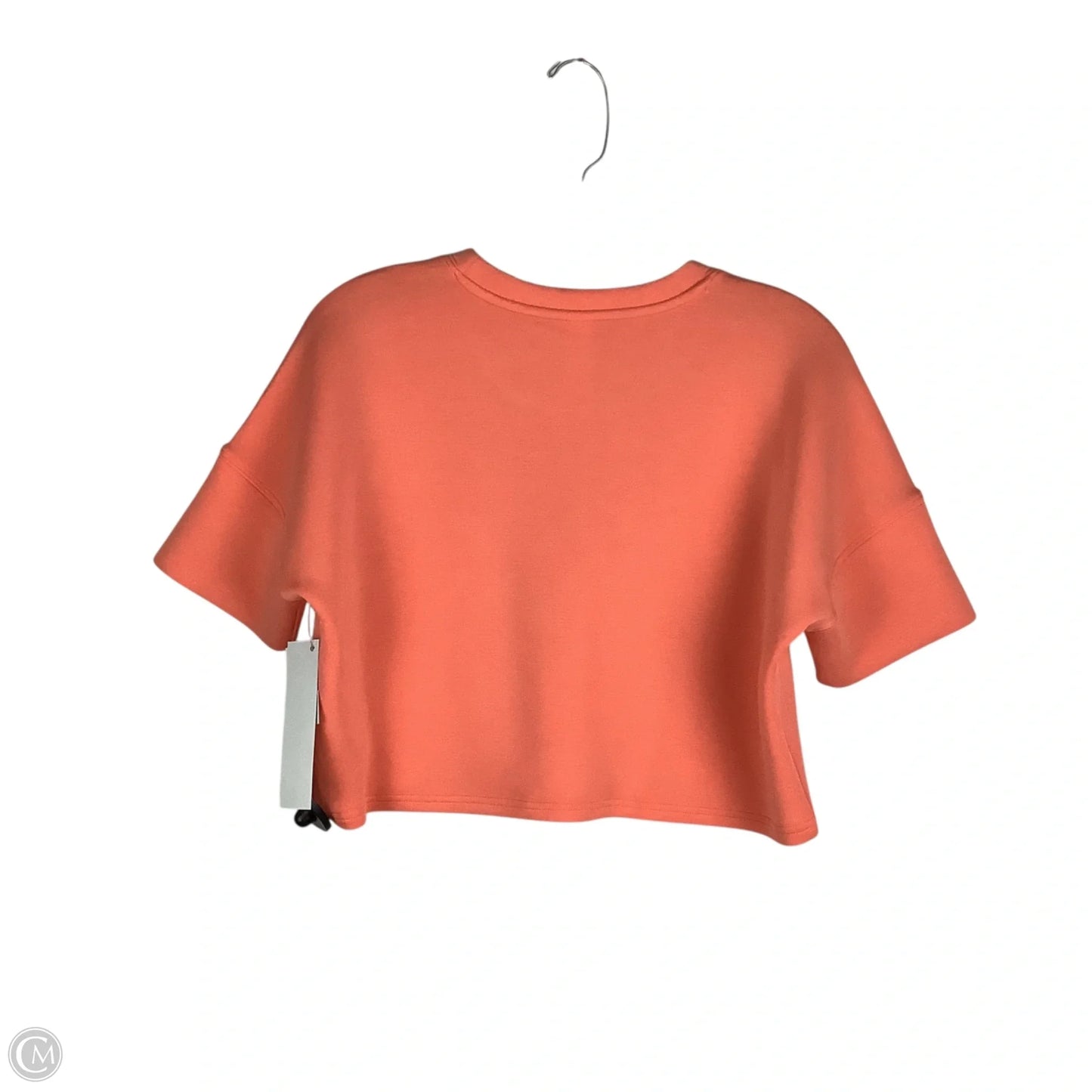 Top Short Sleeve By Spanx In Orange, Size: S