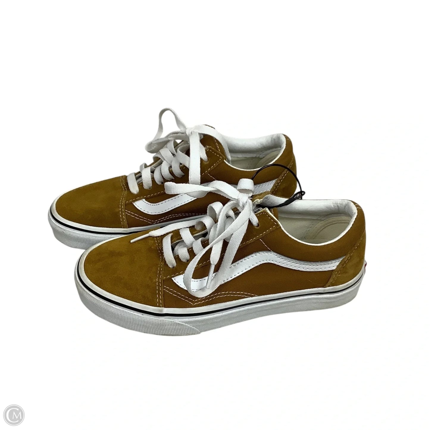 Shoes Sneakers By Vans In Yellow, Size: 6