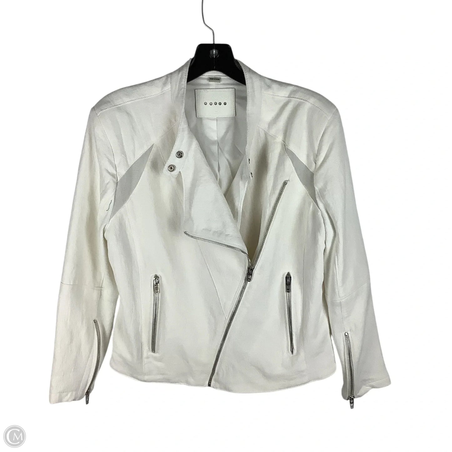 Jacket Moto By Blanknyc In White, Size: L
