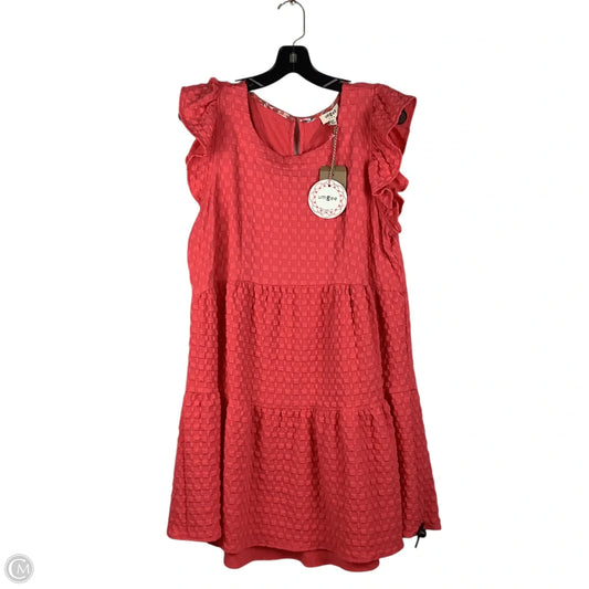 Dress Casual Short By Umgee In Pink, Size: M