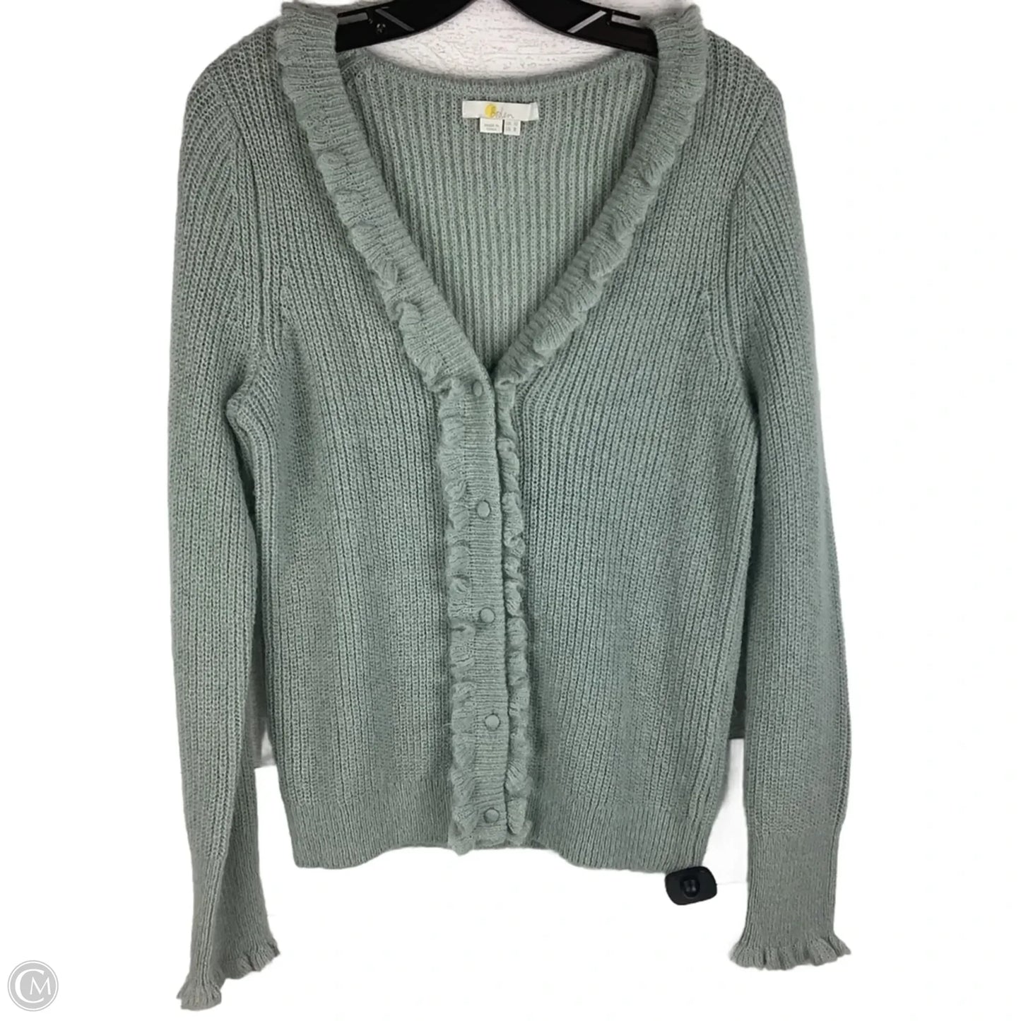 Sweater Cardigan By Boden In Green, Size: 8/M