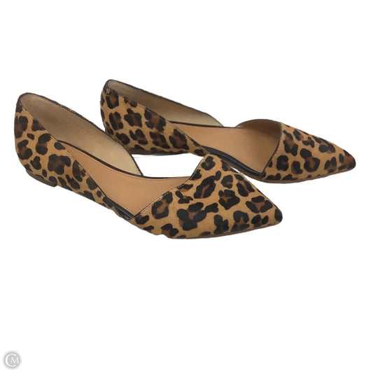 Shoes Flats By J. Crew In Animal Print, Size: 6.5
