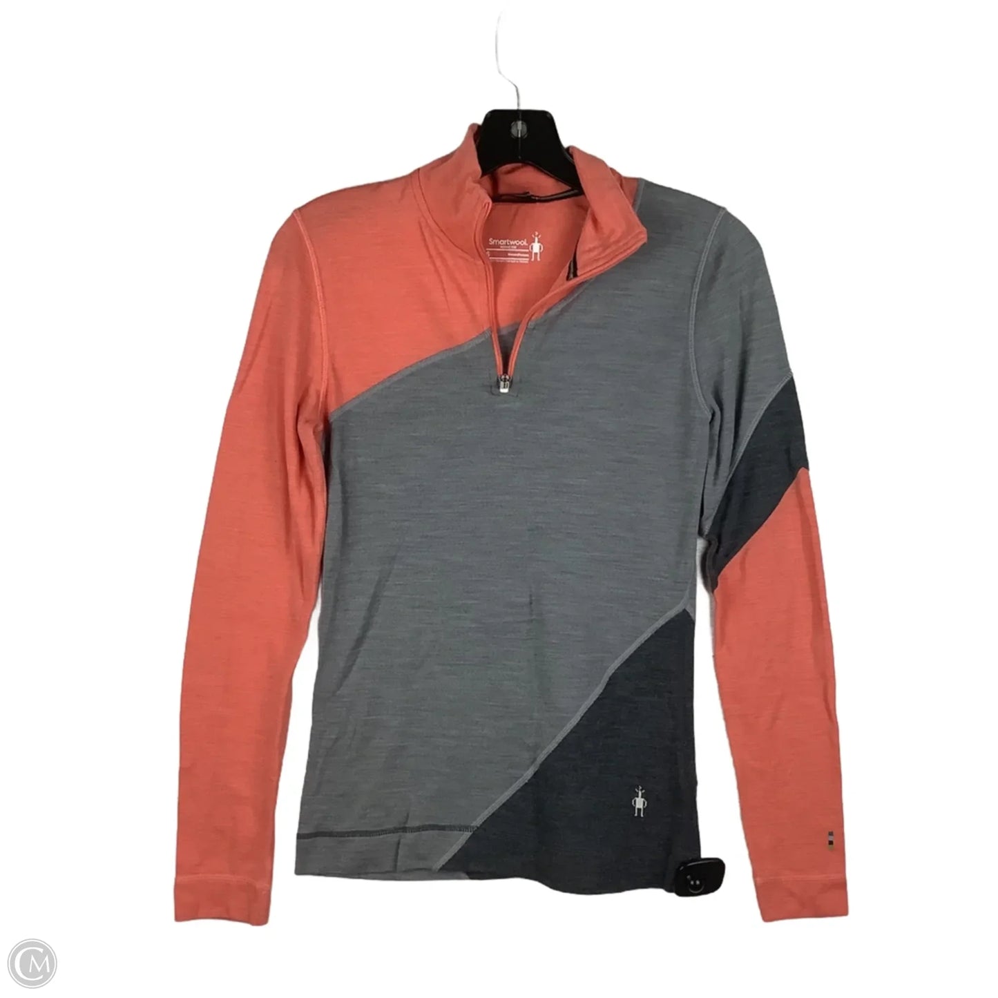 Jacket Shirt By Smartwool In Orange, Size: S