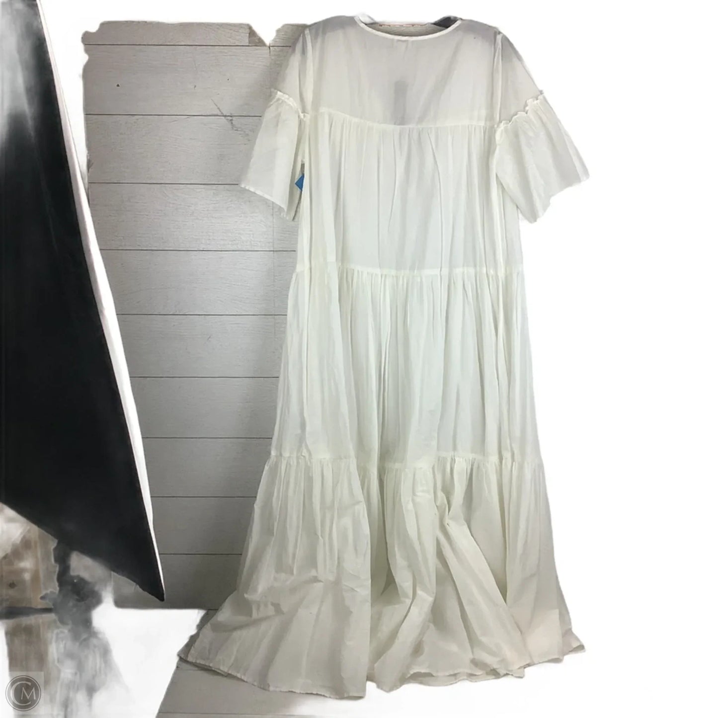 Dress Casual Maxi By J. Crew In White, Size: M