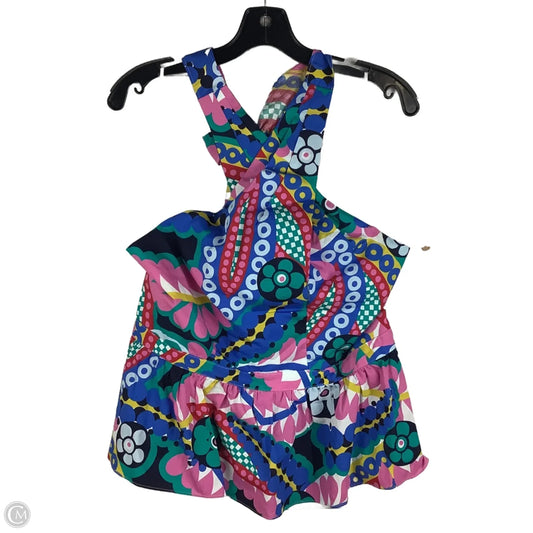Top Sleeveless By J. Crew In Multi-colored, Size: L