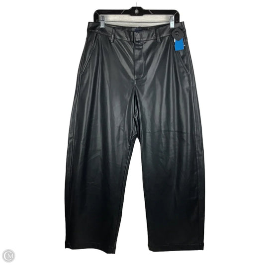 Pants Wide Leg By Gap In Black, Size: 10