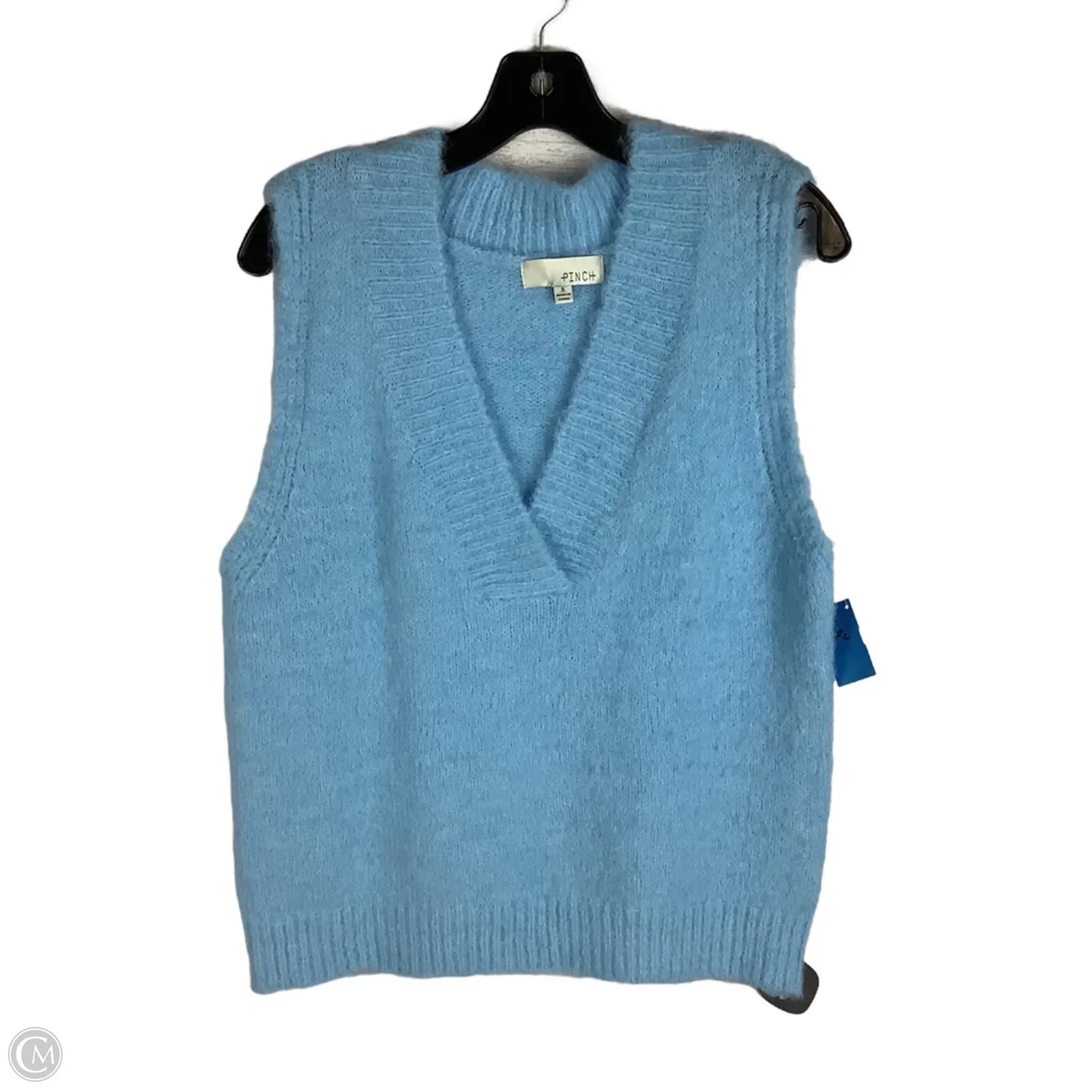 Vest Sweater By Pinch In Blue, Size: S