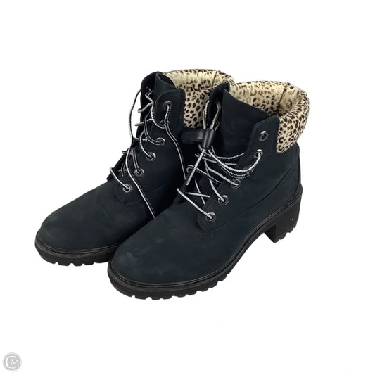 Boots Ankle Heels By Timberland In Black, Size: 8