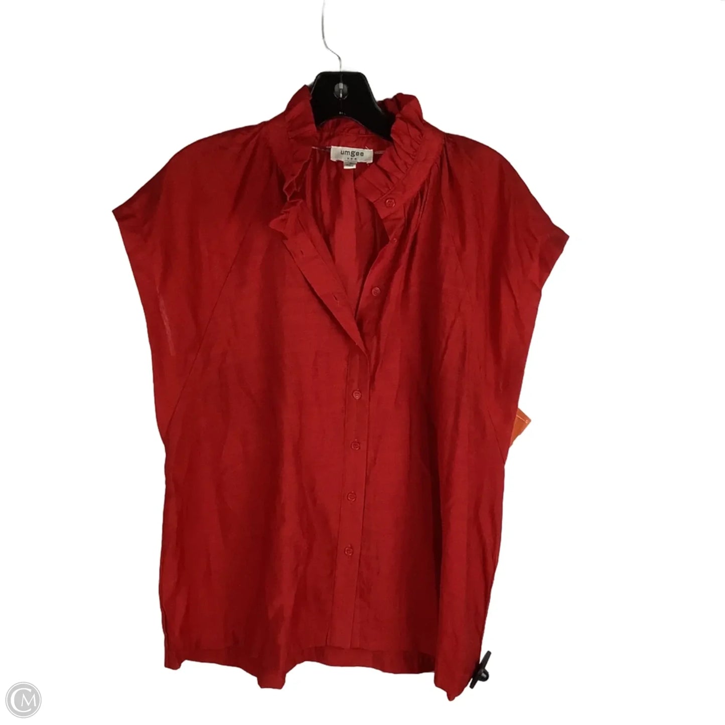 Top Short Sleeve By Umgee In Red, Size: M