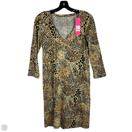 Dress Designer By Lilly Pulitzer In Animal Print, Size: S