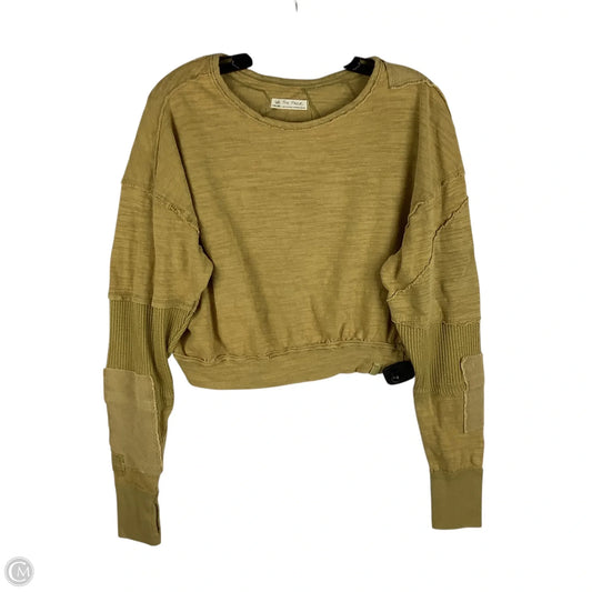 Top Long Sleeve By We The Free In Yellow, Size: Xs