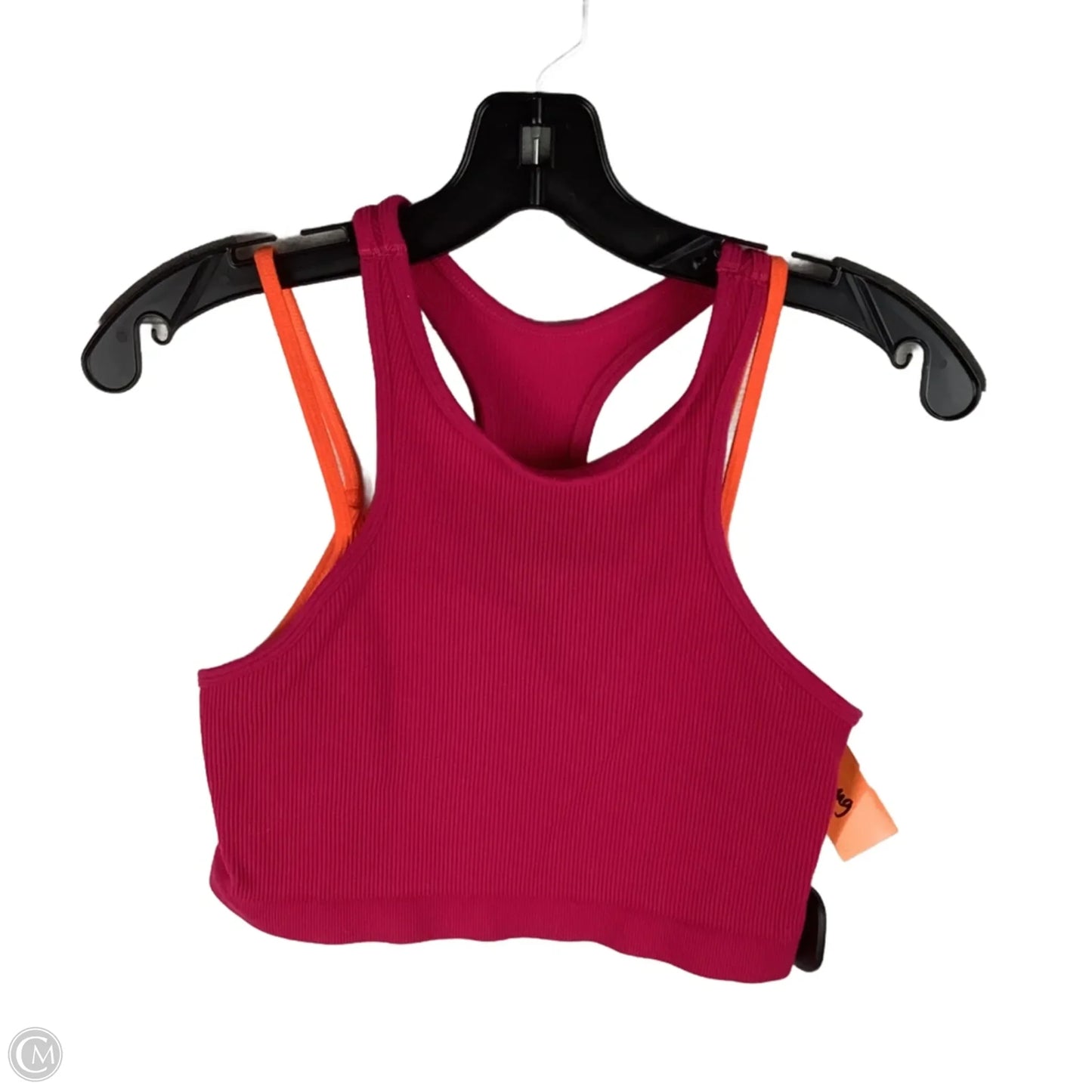Athletic Tank Top By Free People In Orange & Pink, Size: Xl