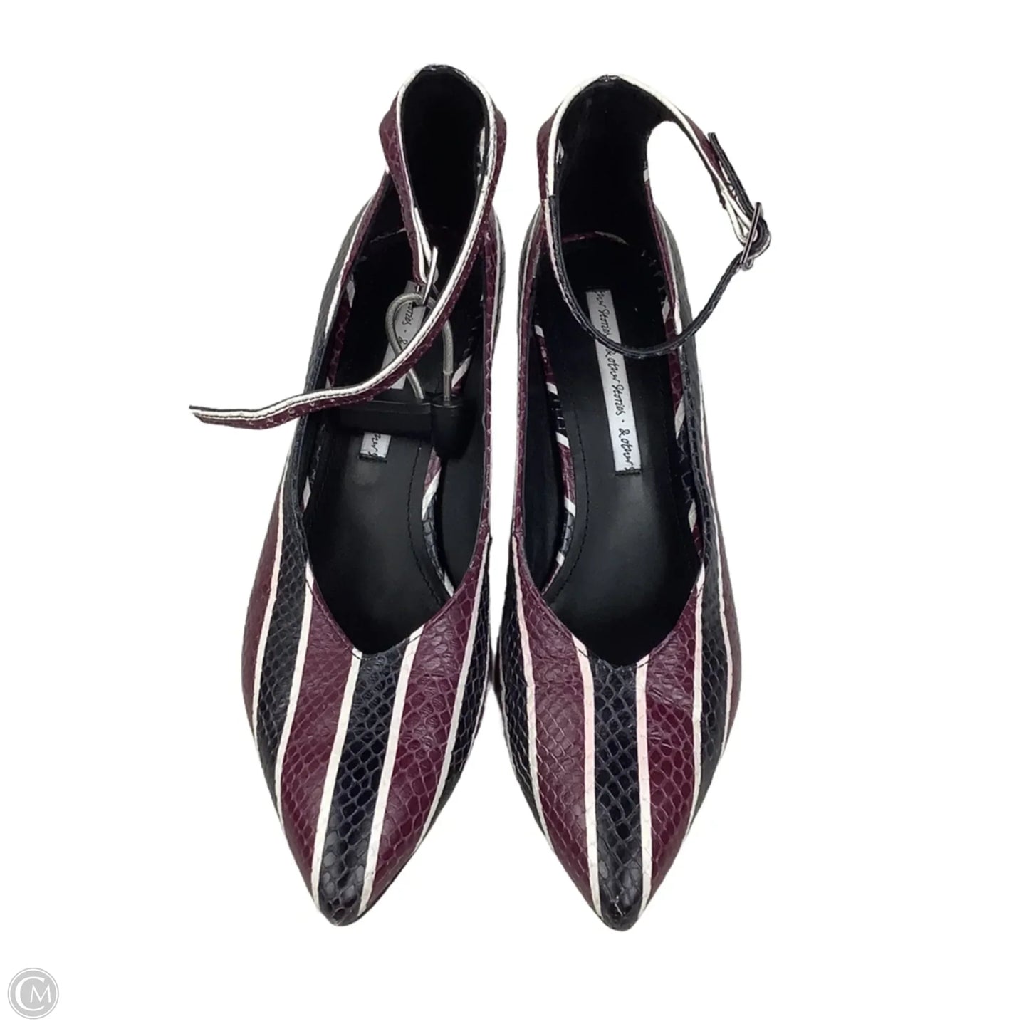 Shoes Heels Stiletto By Cmc In Striped Pattern, Size: 37