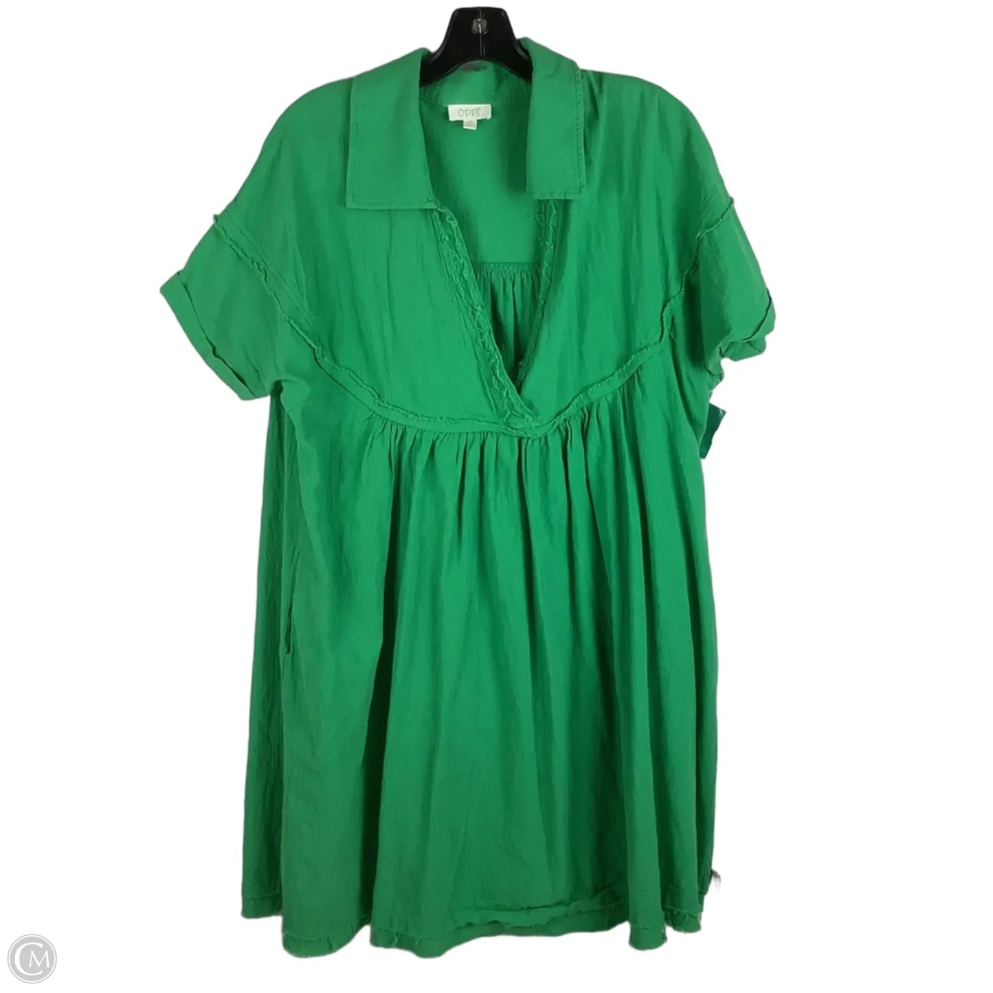 Dress Casual Short By Oddi In Green, Size: M