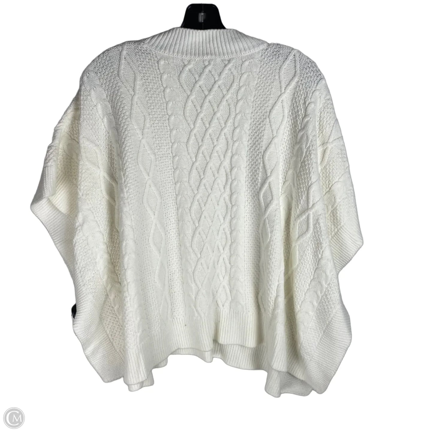 Sweater Short Sleeve By J. Crew In White, Size: Osfm