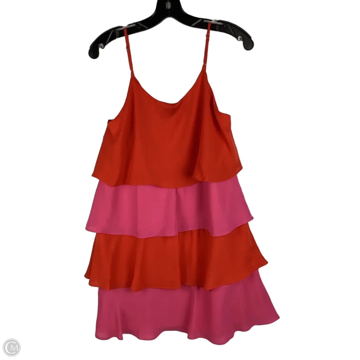 Dress Party Short By Andree By Unit In Orange & Pink, Size: M