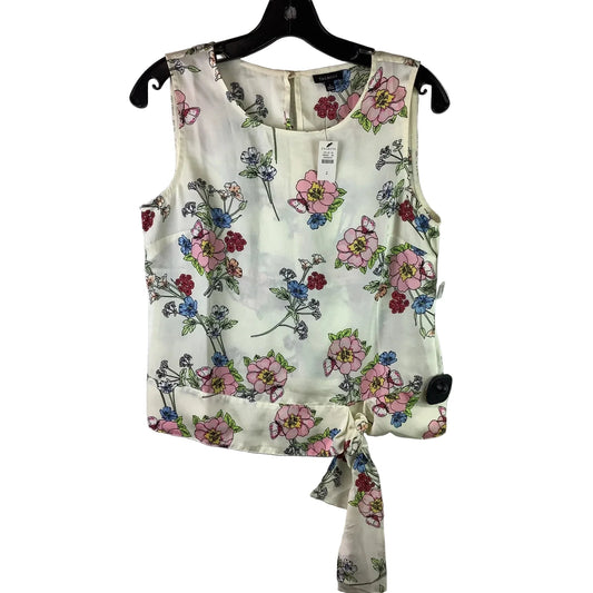 Top Sleeveless By Talbots In Cream, Size: 2