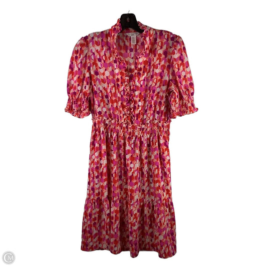 Dress Casual Short By London Times In Pink, Size: 4